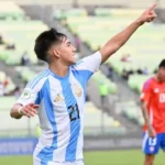 Hexagonal Sudamericano Sub-20: Argentina impuso su fútbol y superó ajustadamente a Chile