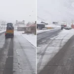 Se intensificaron las nevadas en alta montaña y el Paso seguirá cerrado