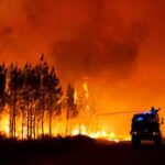 Incendios en España y Francia queman miles de hectáreas