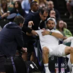 Wimbledon: Dimitrov estaba eliminando a Sinner y se retiró por una lesión