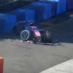 Franco Colapinto sufrió un accidente durante los test de la Fórmula 1 en Hungría