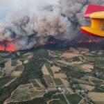 “Es un infierno”: 1 muerto y 9 heridos en el mayor incendio forestal del verano en Francia