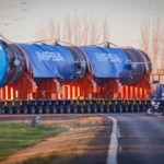 El traslado del reactor de IMPSA quedó interrumpido por unos días: el motivo