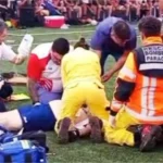 Rugbier argentino cayó desplomado y murió en pleno partido en Paraguay