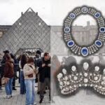 «Un robo digno de James Bond», se sorprenden turistas frustrados por el cierre del Louvre
