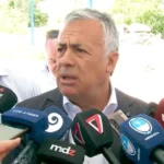 Alfredo Cornejo acusó a dos intendentes de financiar la marcha en contra de la minería