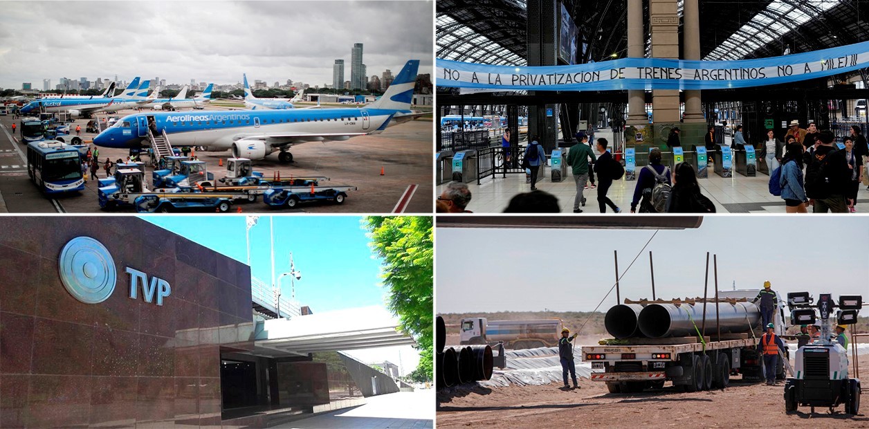 Privatizaciones: el gobierno de Javier Milei definió cómo será el proceso para transferir empresas públicas al sector privado