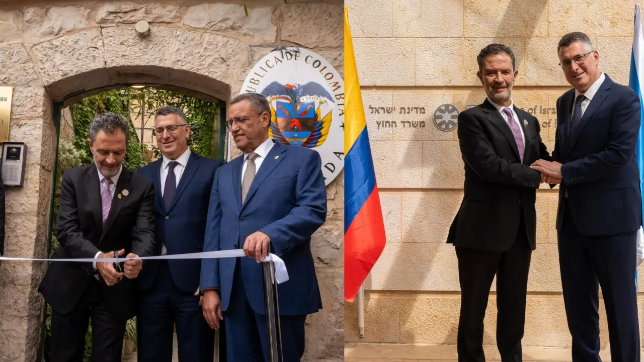 Colombia inaugura en Jerusalén su Embajada en Israel y habla de “paso decisivo” para sus relaciones